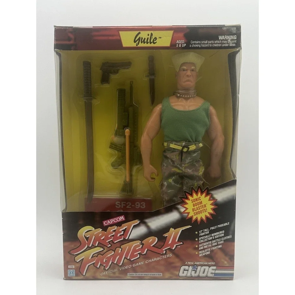 1993 HASBRO STREET FIGHTER II GUILE GI JOE 12